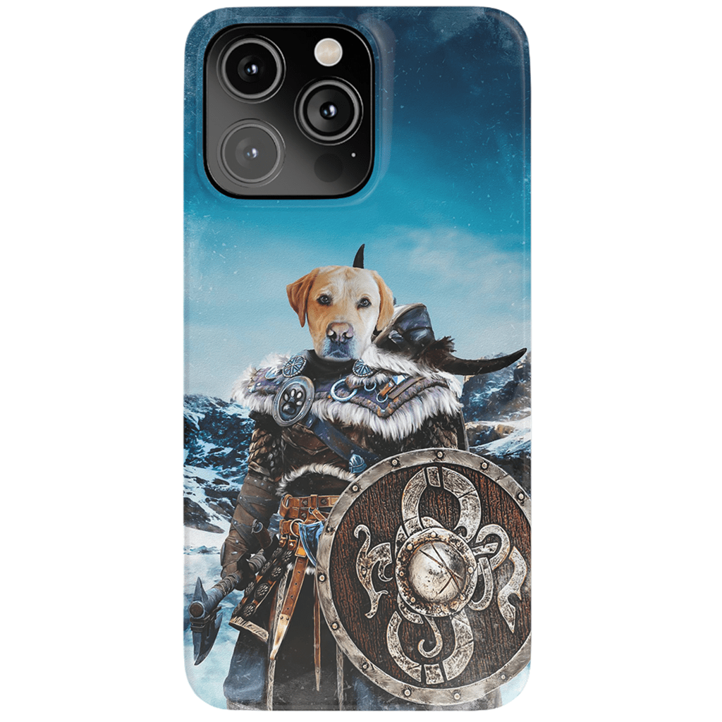 &#39;Viking Warrior&#39; Personalized Phone Case