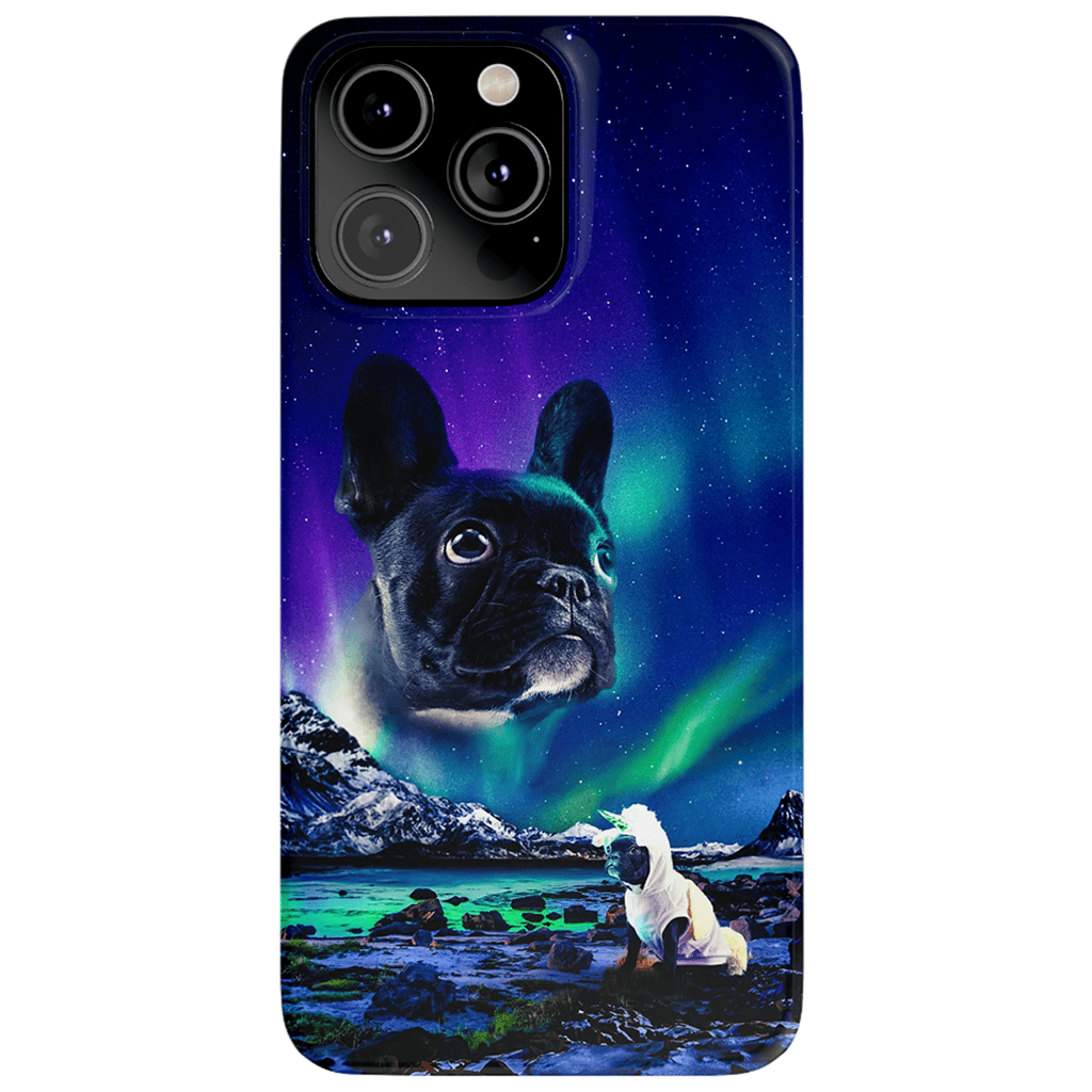 Funda para móvil personalizada &#39;Majestic Northern Lights&#39;