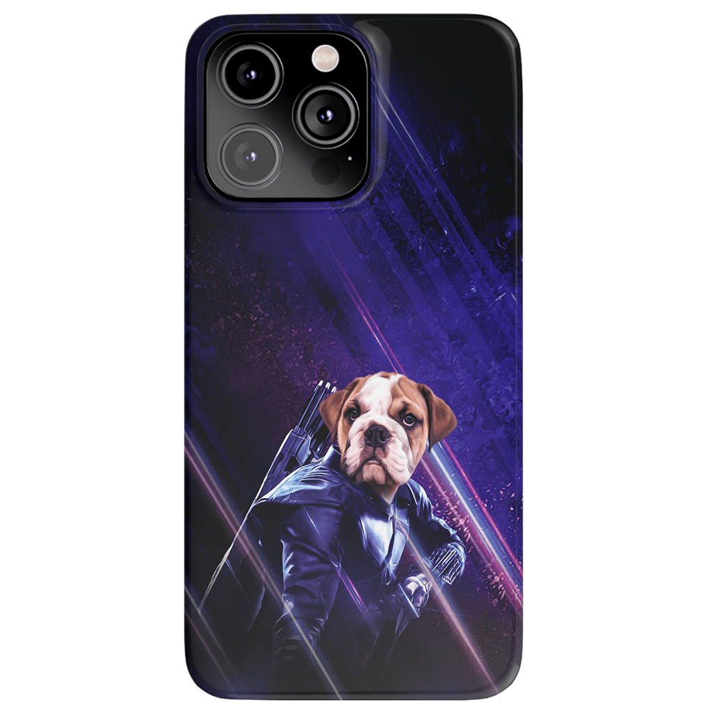 &#39;Hawkeye Doggo&#39; Personalized Phone Case