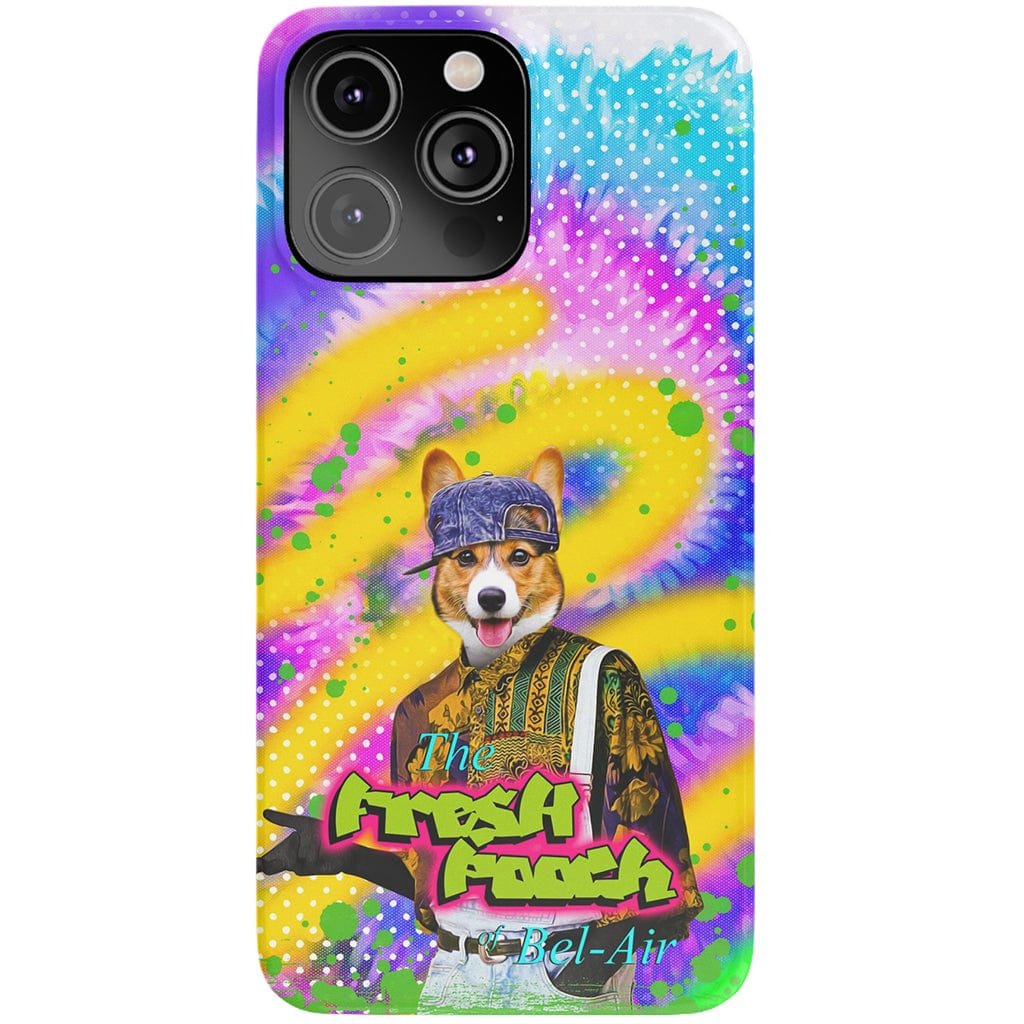 &#39;The Fresh Pooch&#39; Personalized Phone Case