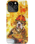 'The Firefighter' Personalized Phone Case