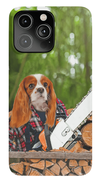 &#39;Lumberwoman&#39; Personalized Phone Case