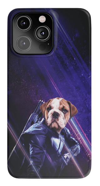 &#39;Hawkeye Doggo&#39; Personalized Phone Case