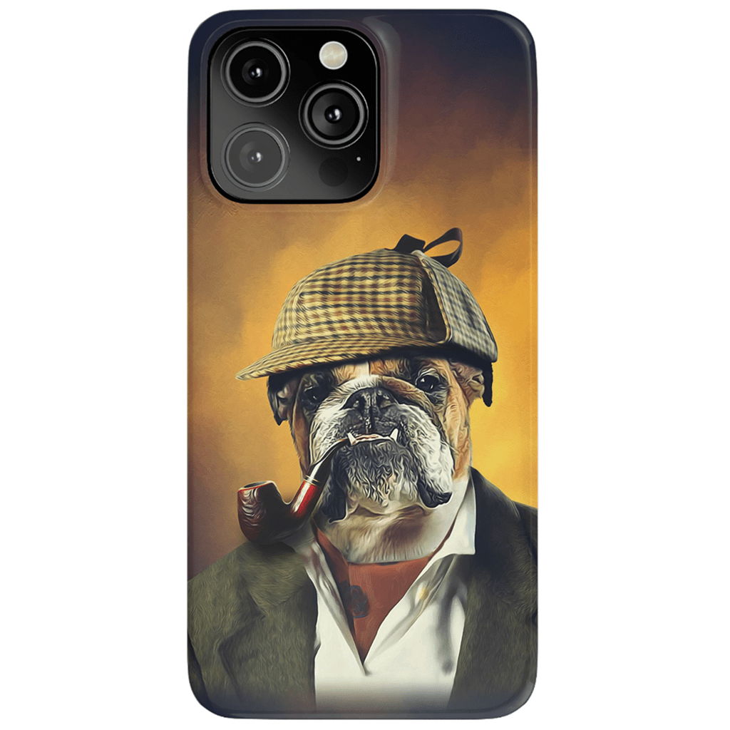 &#39;Sherlock Doggo&#39; Personalized Phone Case