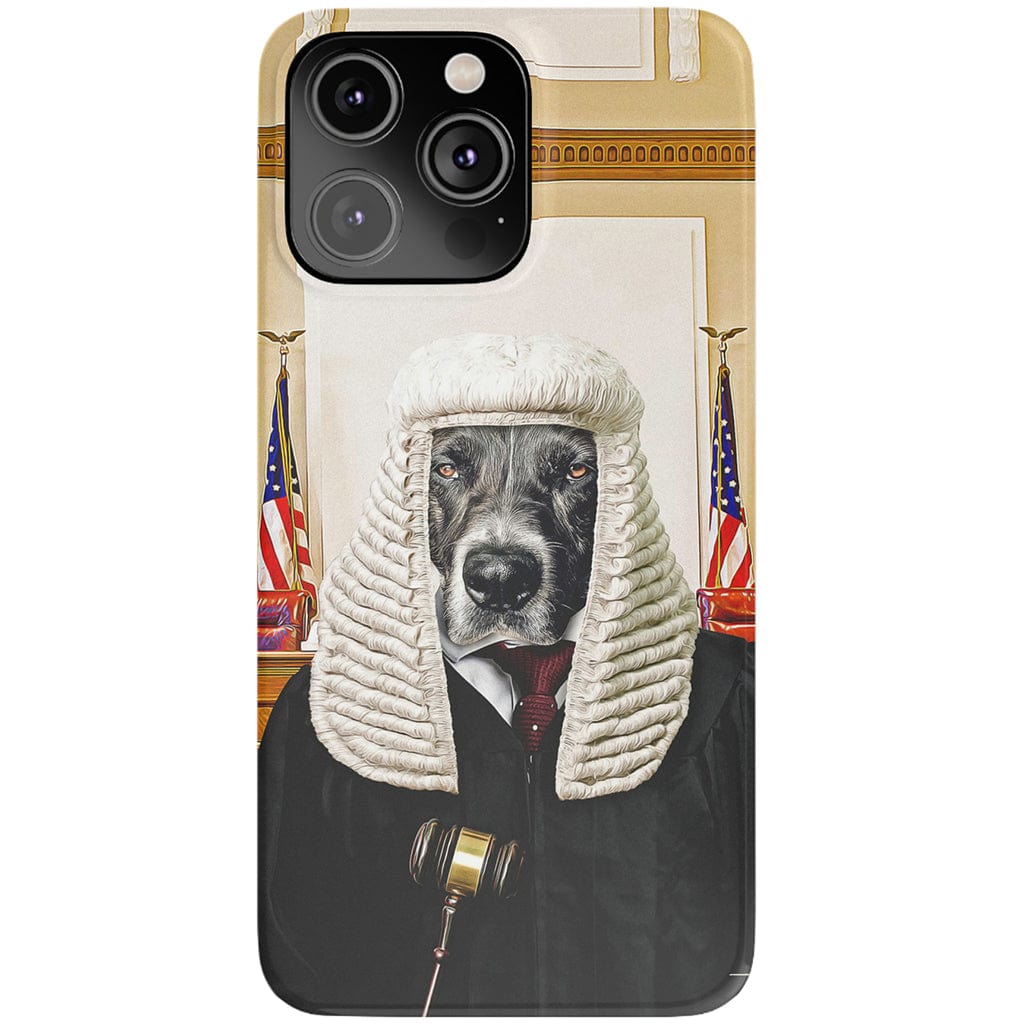 &#39;The Judge&#39; Personalized Phone Case