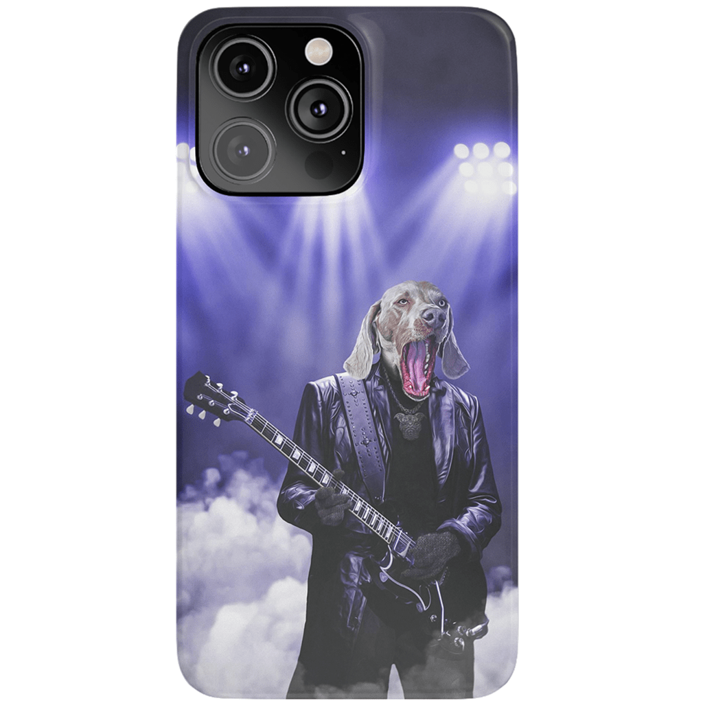 &#39;The Rocker&#39; Personalized Phone Case