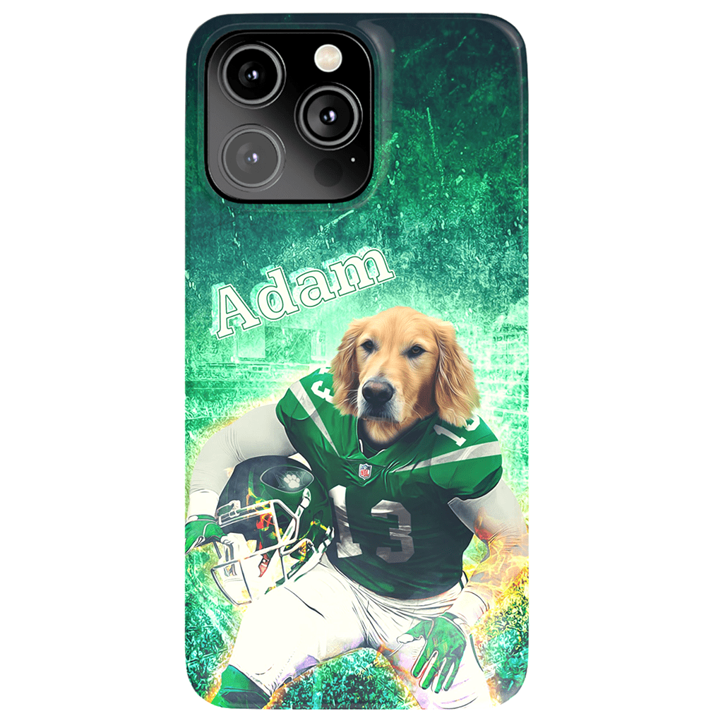 Funda personalizada para teléfono &#39;New York Jet-Doggos&#39;