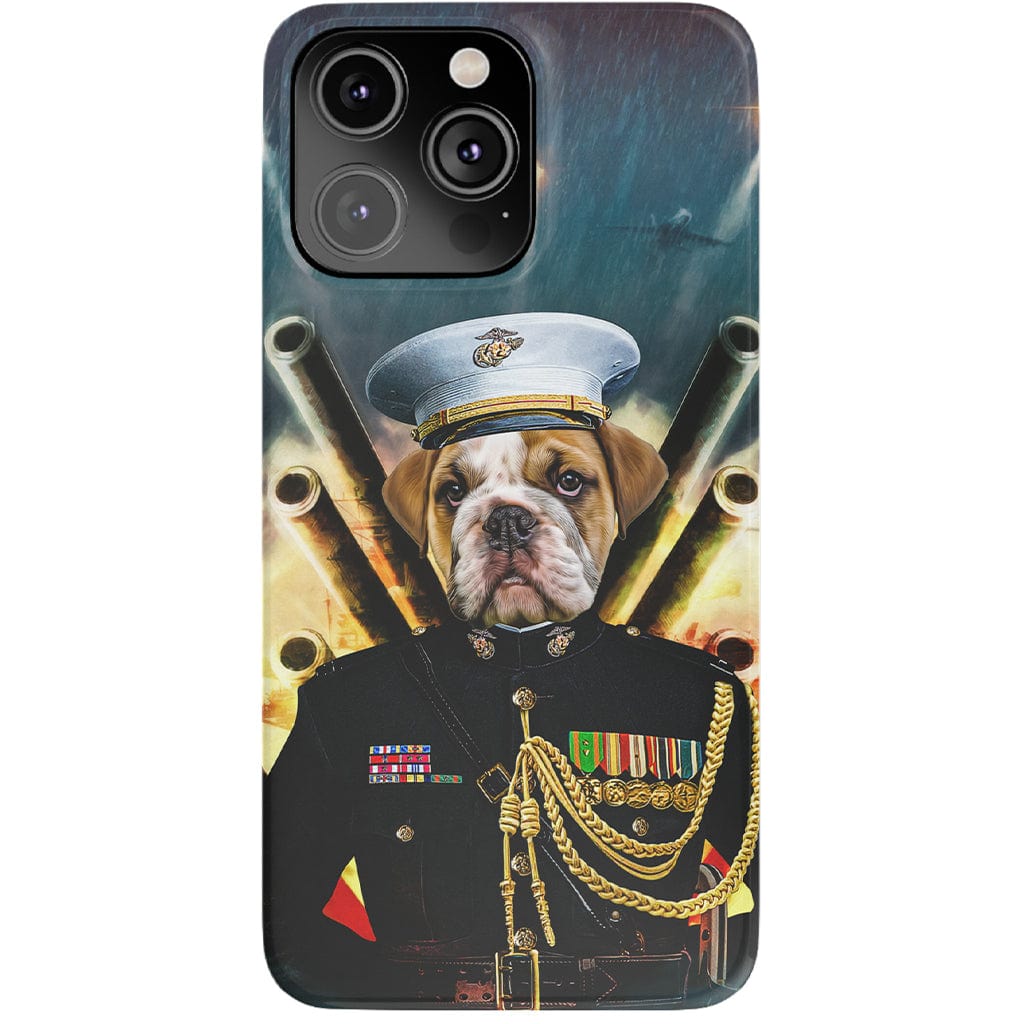 &#39;The Marine&#39; Personalized Phone Case