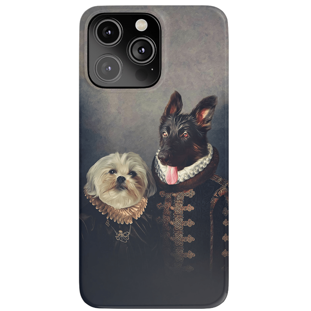 &#39;Duke and Duchess&#39; Personalized 2 Pet Phone Case