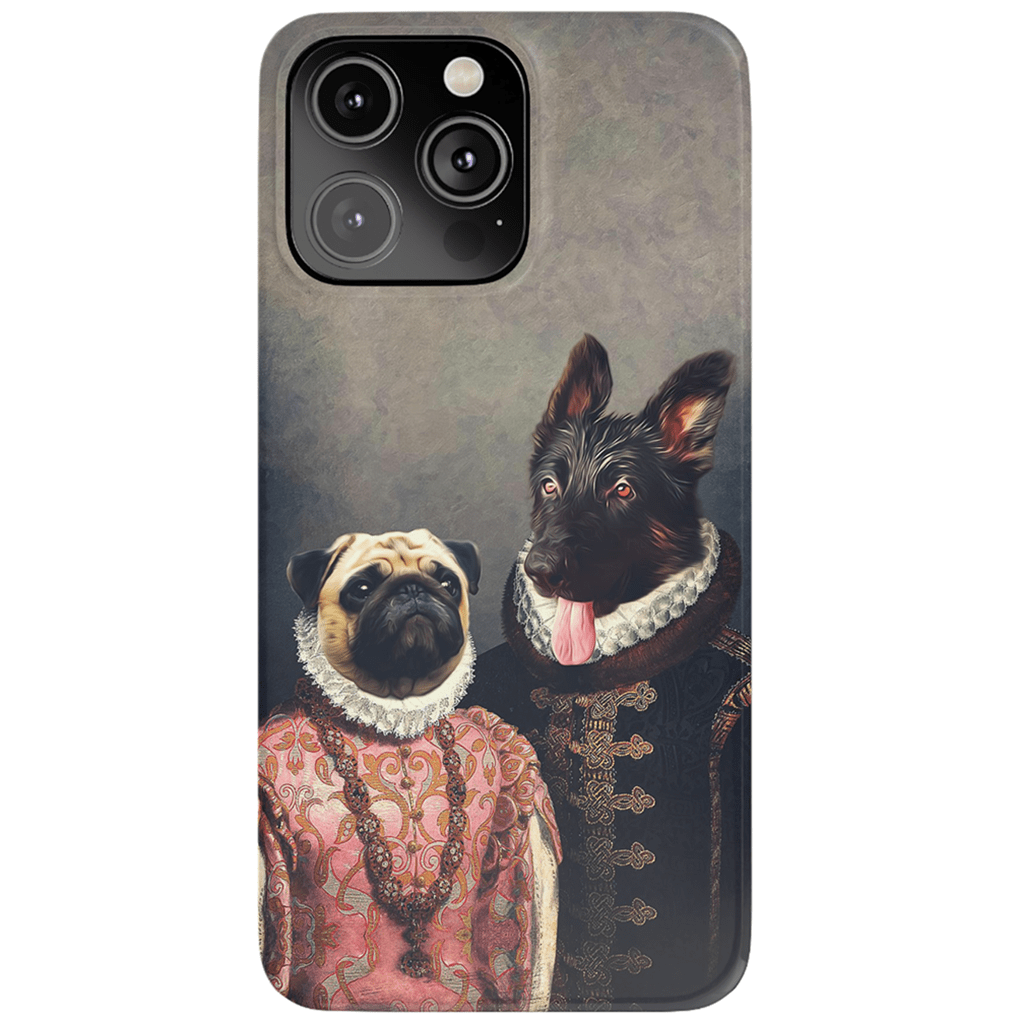 &#39;Duke and Archduchess&#39; Personalized 2 Pet Phone Case