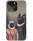 Funda personalizada para teléfono con 2 mascotas 'Duque y Archiduquesa'