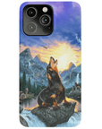 'The Retro Wolf' Personalized Phone Case