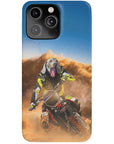 'The Motocross Rider' Personalized Phone Case