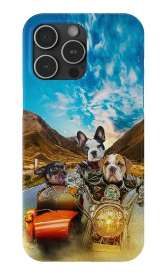 &#39;Harley Wooferson&#39; Personalized 3 Pet Phone Case