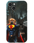 'Superdog & Batdog' Personalized 2 Pet Phone Case