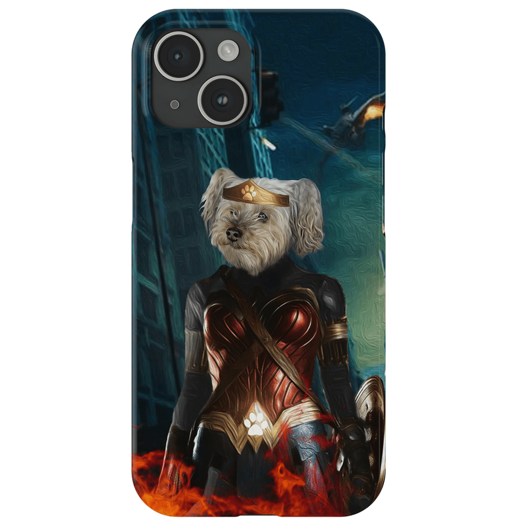 Funda para teléfono personalizada &#39;Wonder Doggette&#39;