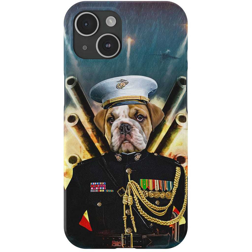 &#39;The Marine&#39; Personalized Phone Case