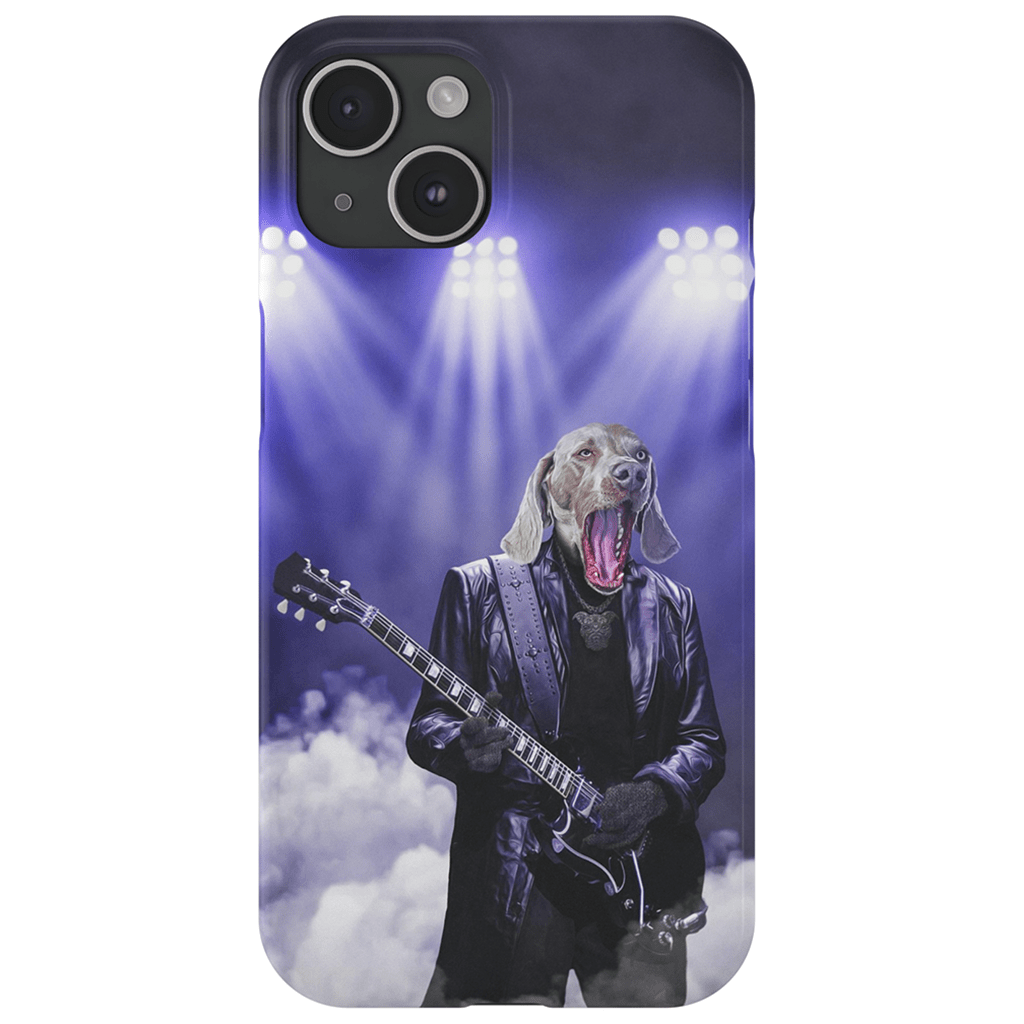 &#39;The Rocker&#39; Personalized Phone Case