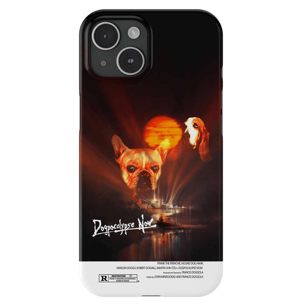 &#39;Dogpocalypse Now&#39; Personalized 2 Dog Phone Case