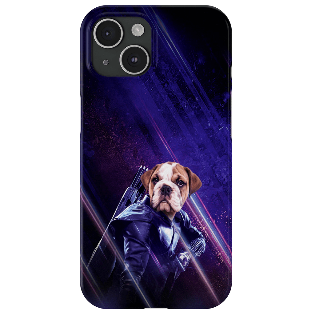 &#39;Hawkeye Doggo&#39; Personalized Phone Case