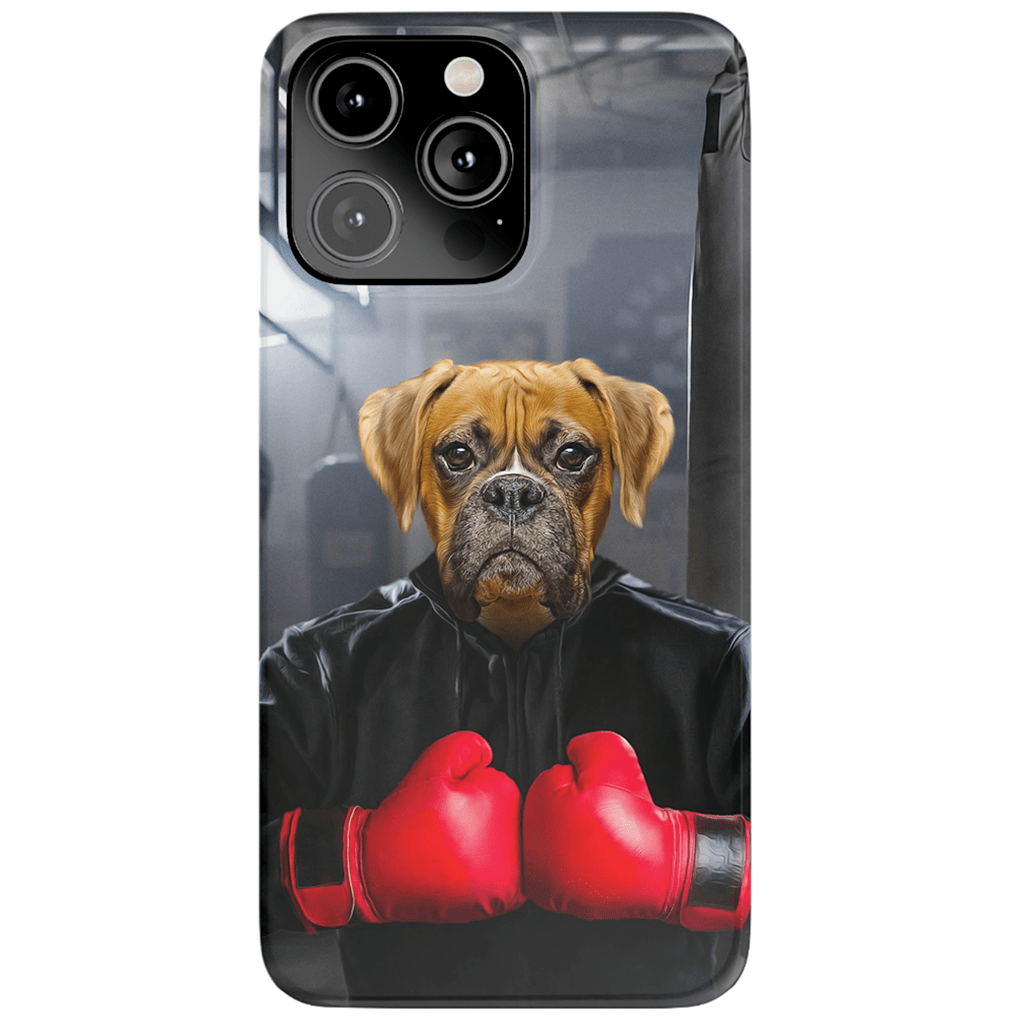 &#39;The Boxer&#39; Personalized Phone Case