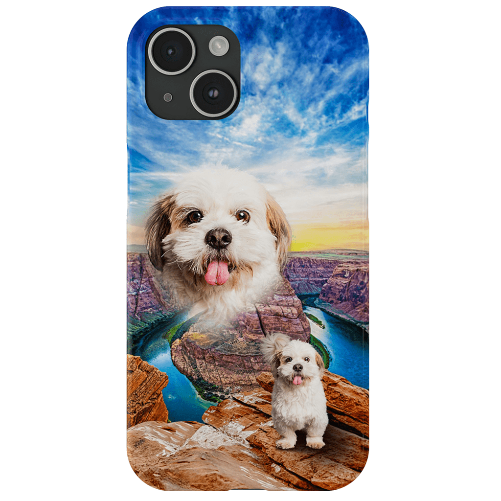 &#39;Majestic Canyon&#39; Personalized Pet Phone Cases