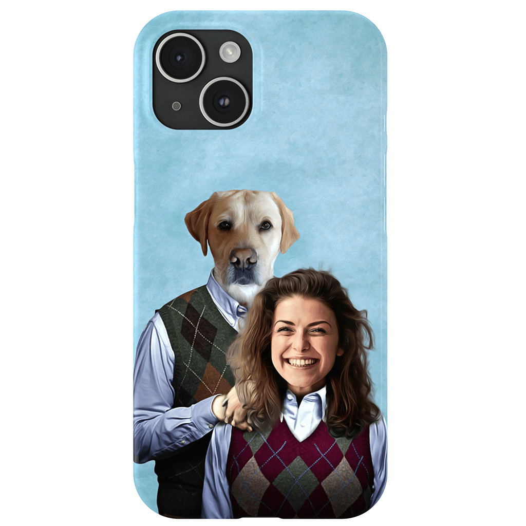 Funda para teléfono personalizada &#39;Step Doggo &amp;amp; Human (hembra)&#39;