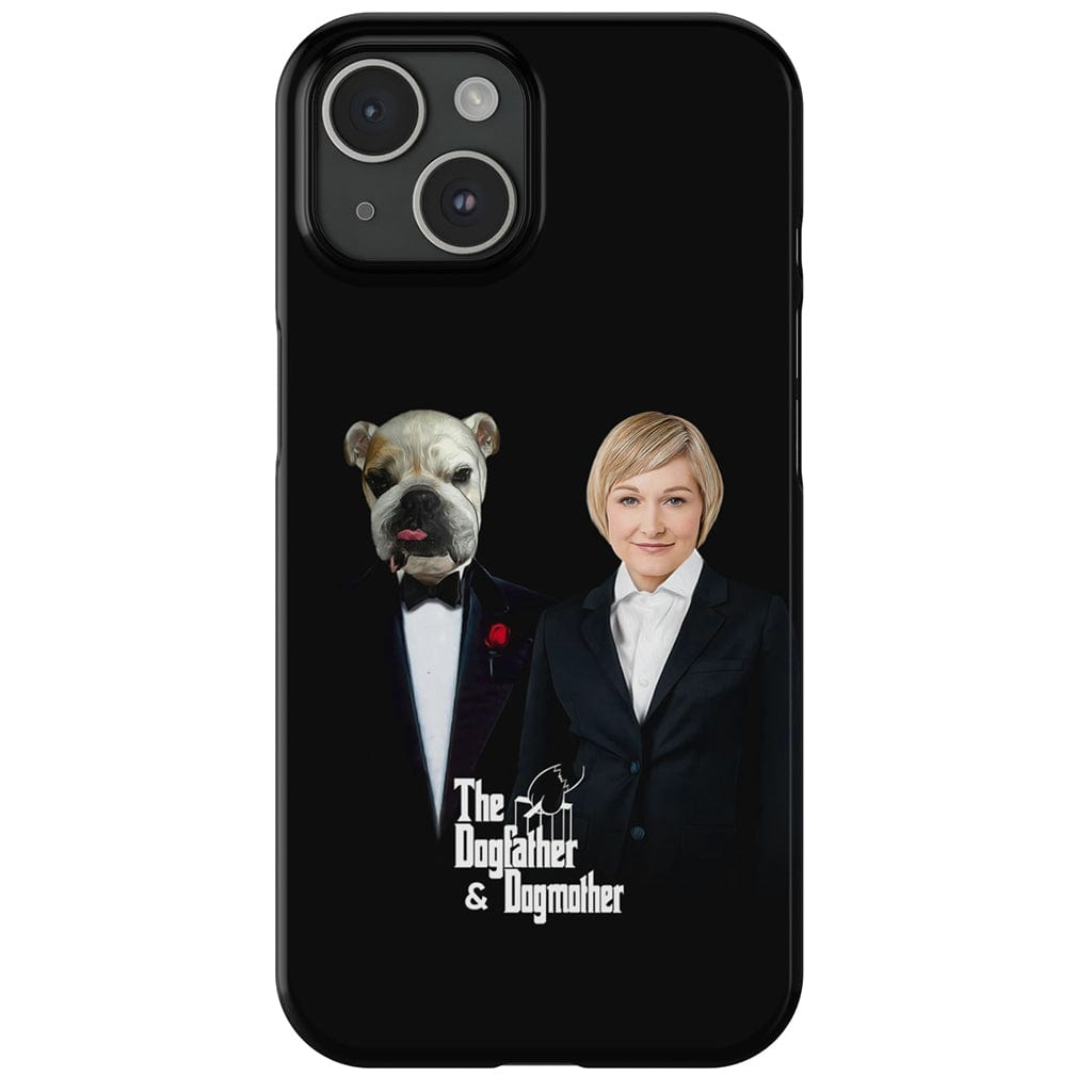 &#39;The Dogfather &amp; Dogmother&#39; Personalized Pet/Human Phone Case