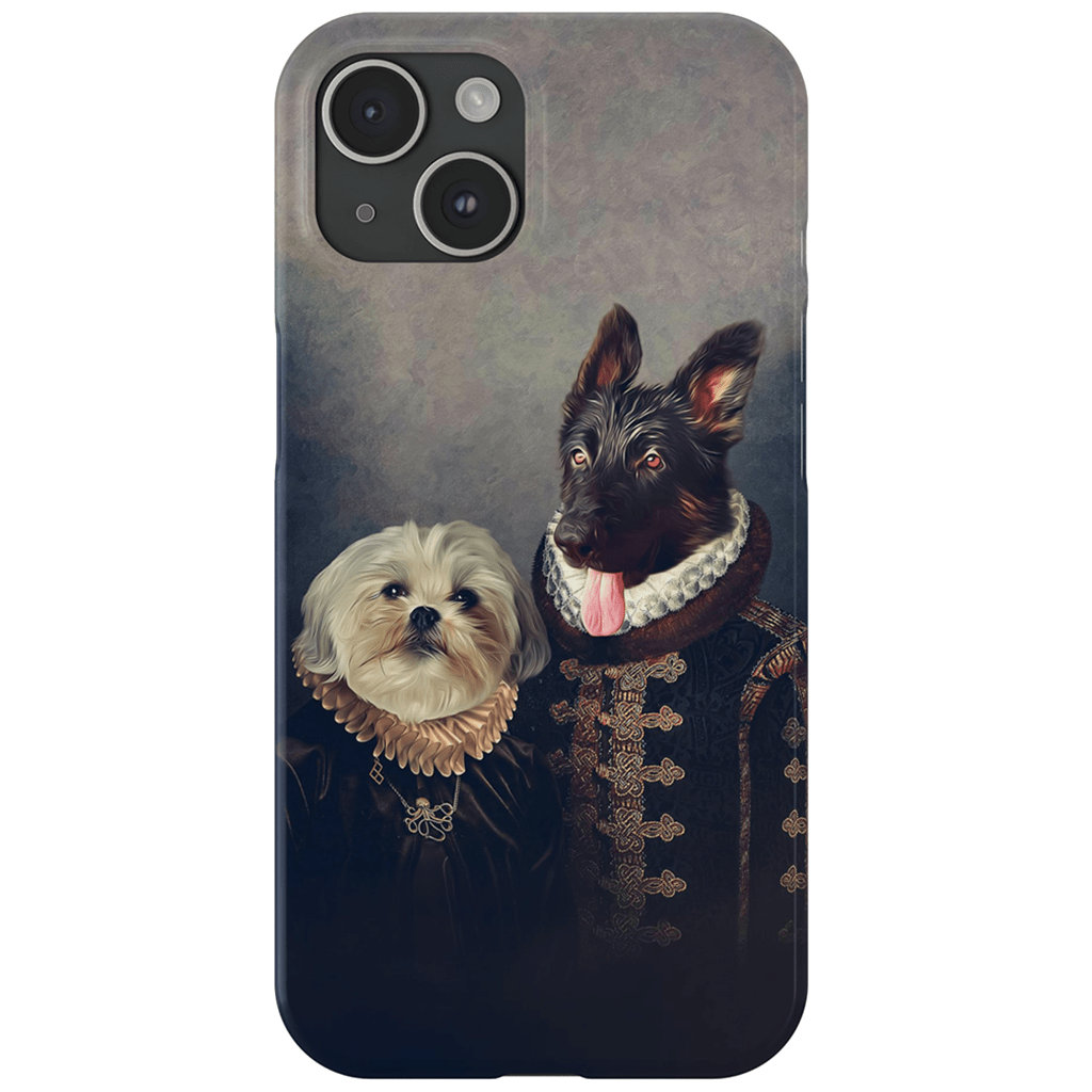 &#39;Duke and Duchess&#39; Personalized 2 Pet Phone Case