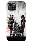 'Kiss Doggos' Personalized 3 Pet Phone Case