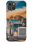 Funda personalizada para teléfono con 2 mascotas 'The Truckers'