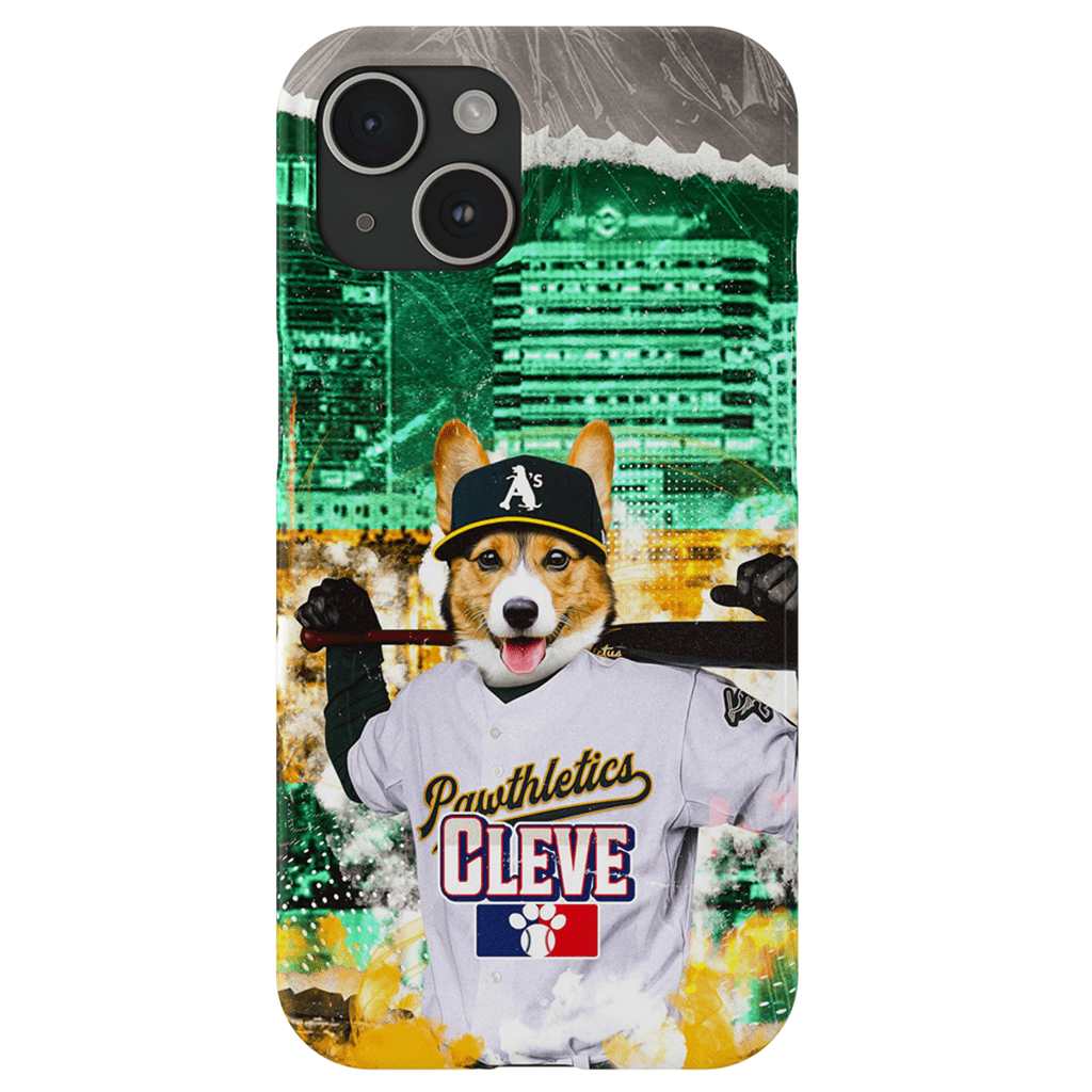 &#39;Oakland Pawthletics&#39; Personalized Phone Case