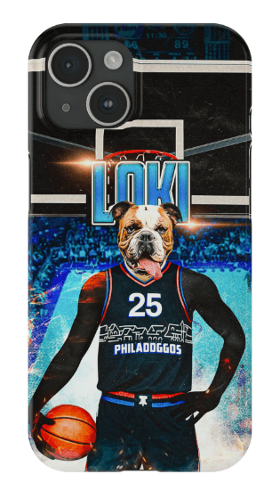 &#39;Philadoggos 76ers&#39; Personalized Phone Case