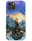 'The Retro Wolf' Personalized Phone Case