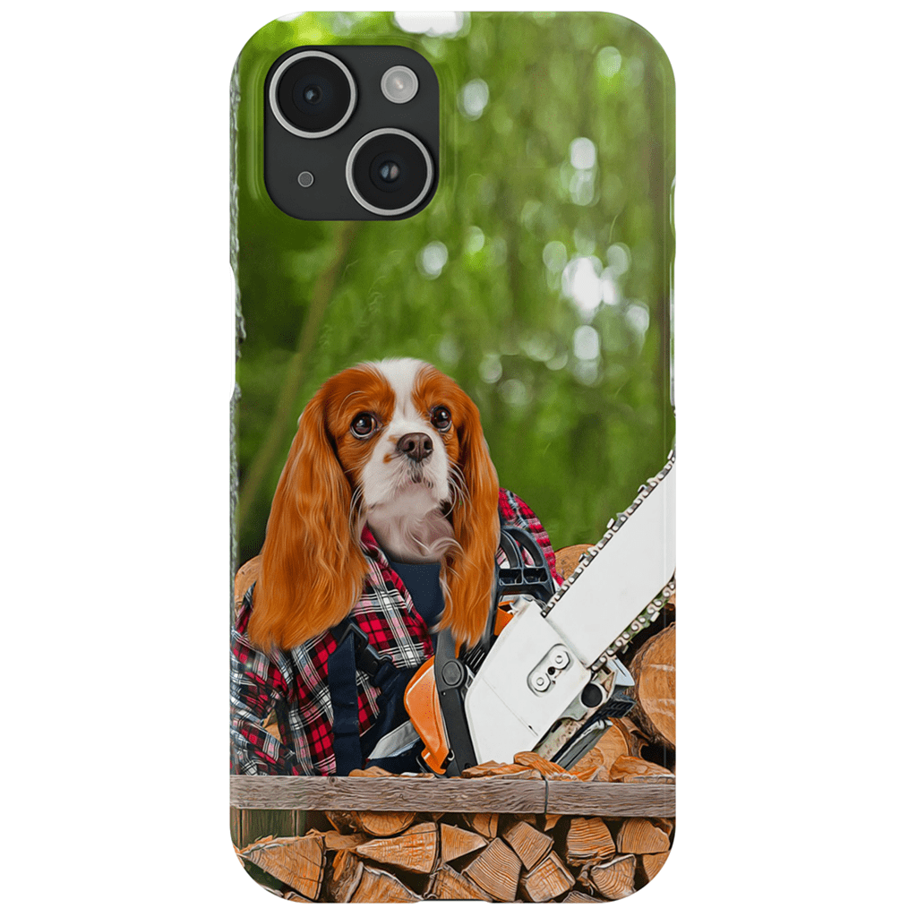 &#39;Lumberwoman&#39; Personalized Phone Case