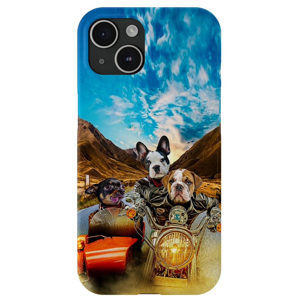 &#39;Harley Wooferson&#39; Personalized 3 Pet Phone Case