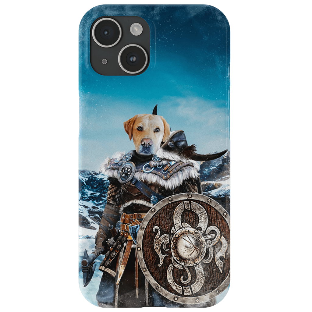 &#39;Viking Warrior&#39; Personalized Phone Case