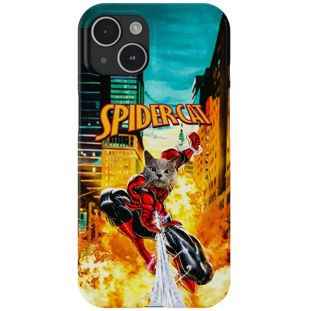 &#39;SpiderCat&#39; Personalized Phone Case