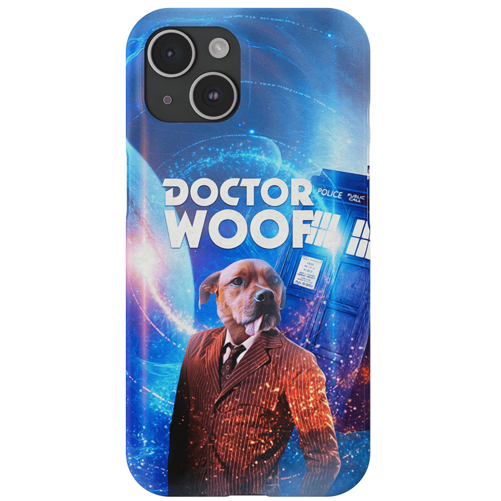 &#39;Dr. Woof (Male)&#39; Personalized Phone Case