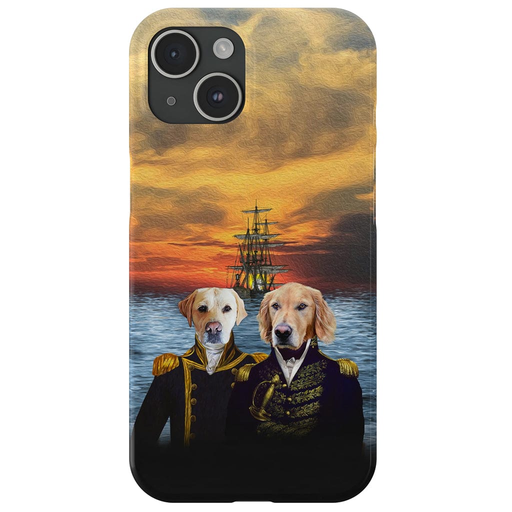 &#39;The Explorers&#39; Personalized 2 Pet Phone Case