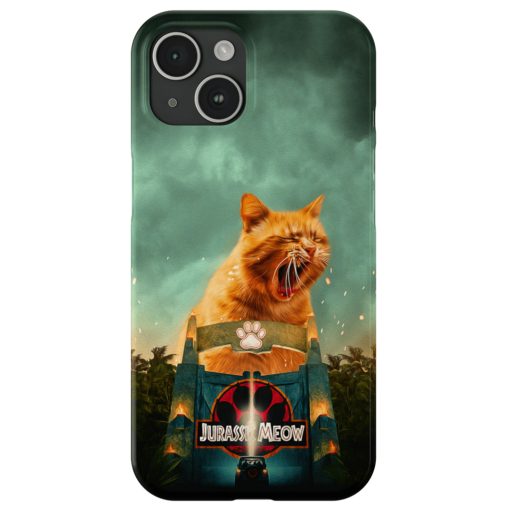 &#39;Jurassic Meow&#39; Personalized Phone Case