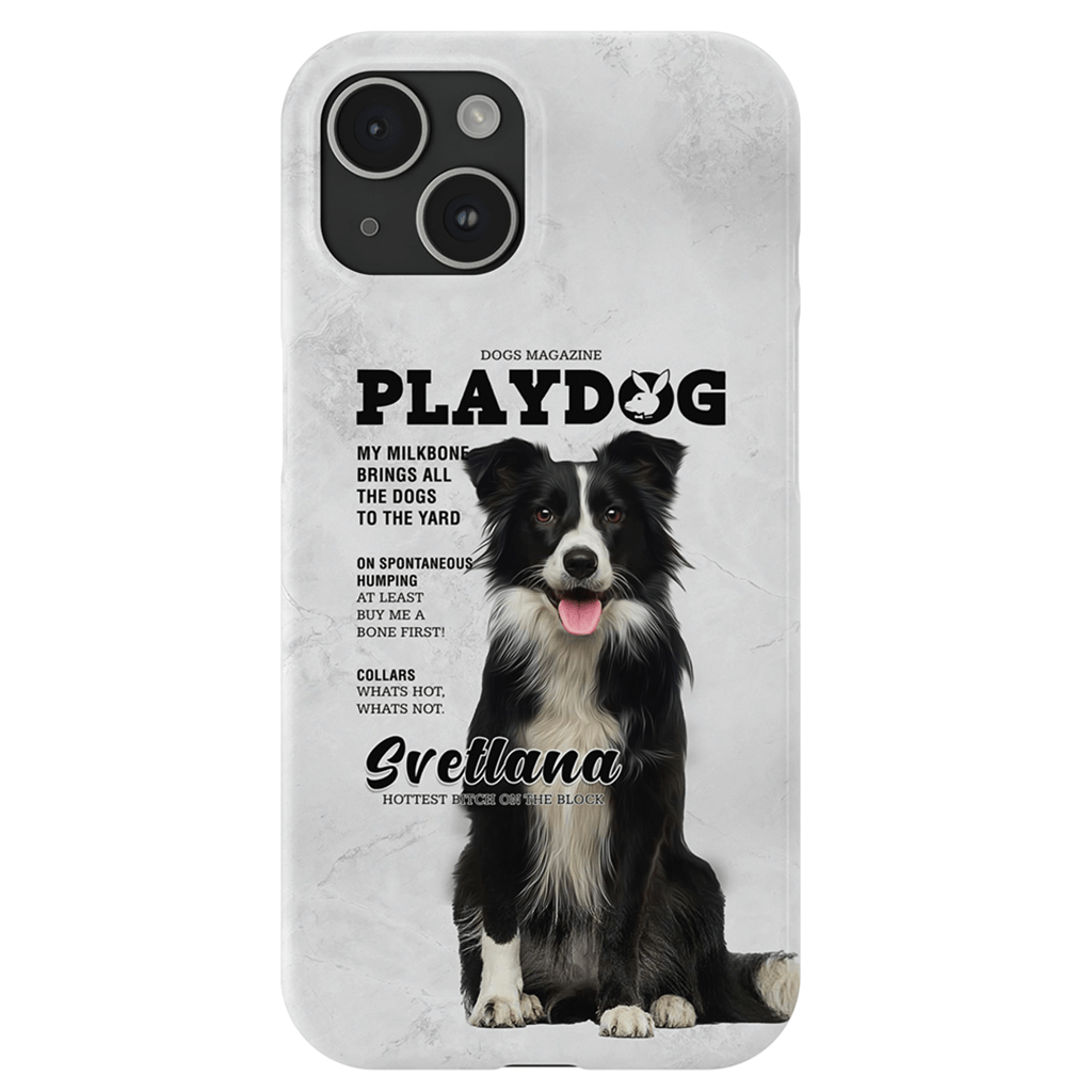 Funda para teléfono personalizada &#39;Playdog&#39;