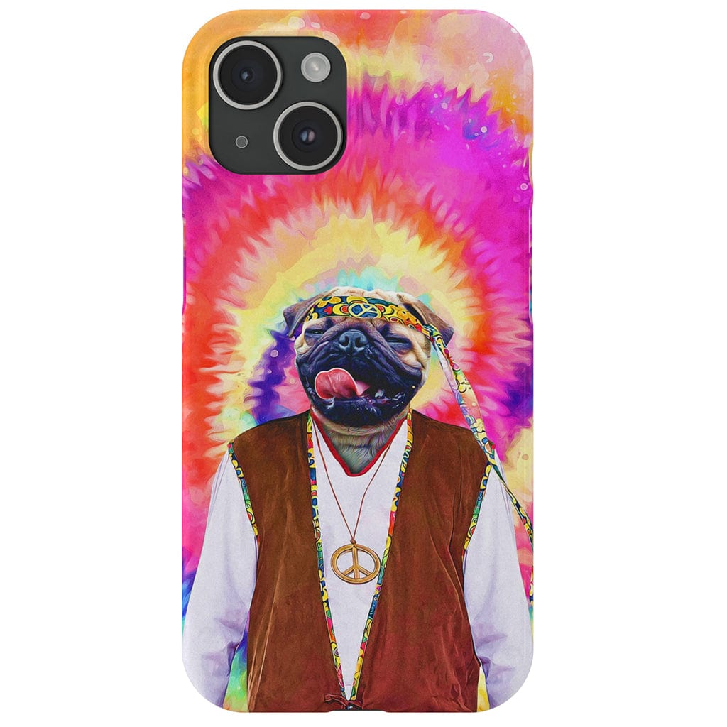 &#39;The Hippie (Male)&#39; Personalized Phone Case