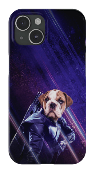 &#39;Hawkeye Doggo&#39; Personalized Phone Case