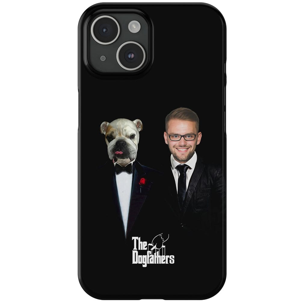 Funda personalizada para teléfono humano o mascota &#39;The Dogfathers&#39;