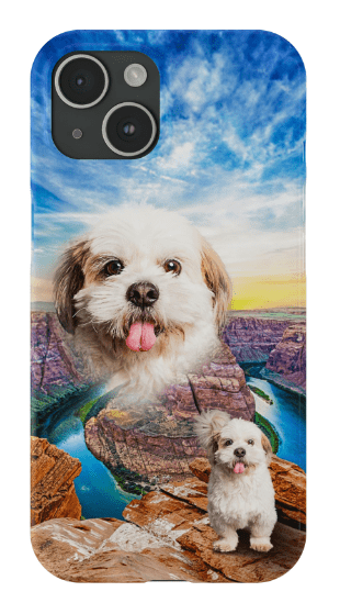 &#39;Majestic Canyon&#39; Personalized Pet Phone Cases