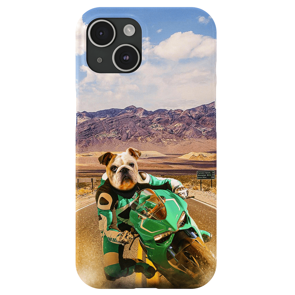 Funda para móvil personalizada &#39;Kawadawgi Rider&#39;