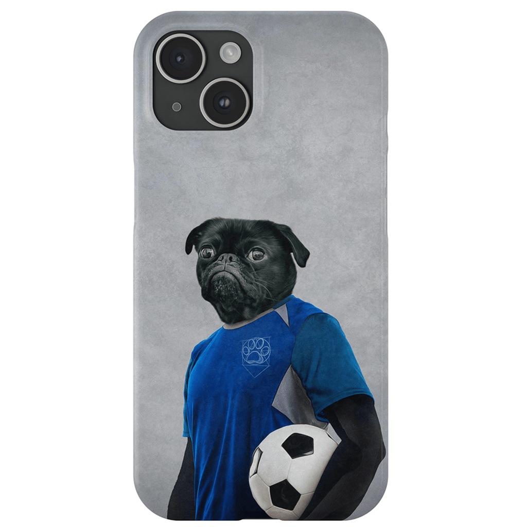 &#39;The Soccer Player&#39; Personalized Phone Case