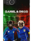 'Italy Doggos' Personalized 2 Pet Phone Case