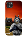 'The Baseball Player' Personalized Phone Case